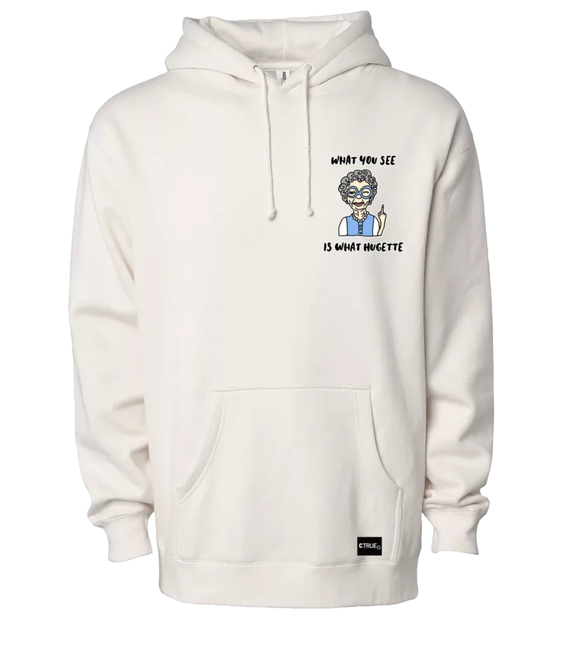 premium hoodie - off white